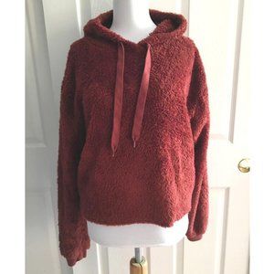 Fifth Sun Plush Rust Colored Hoodie